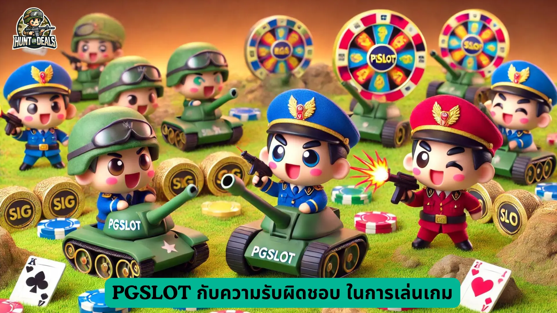 PGSLOT กับความรับผิดชอบ ในการเล่นเกม