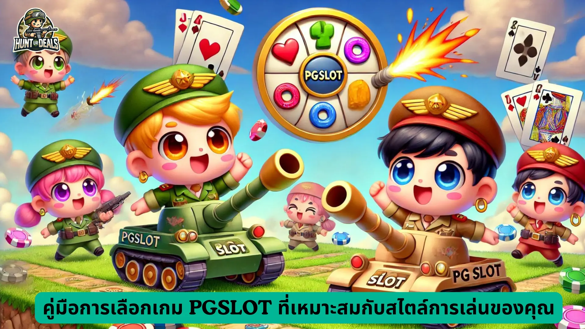 คู่มือการเลือกเกม PGSLOT ที่เหมาะสมกับสไตล์การเล่นของคุณ