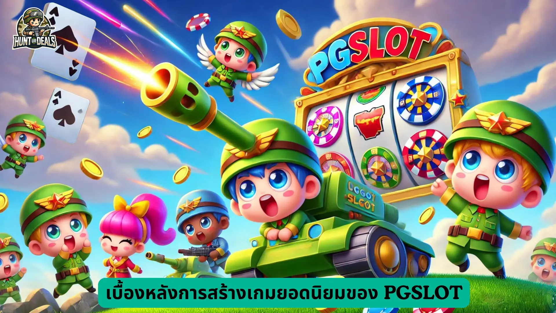 เบื้องหลังการสร้างเกมยอดนิยมของ PGSLOT