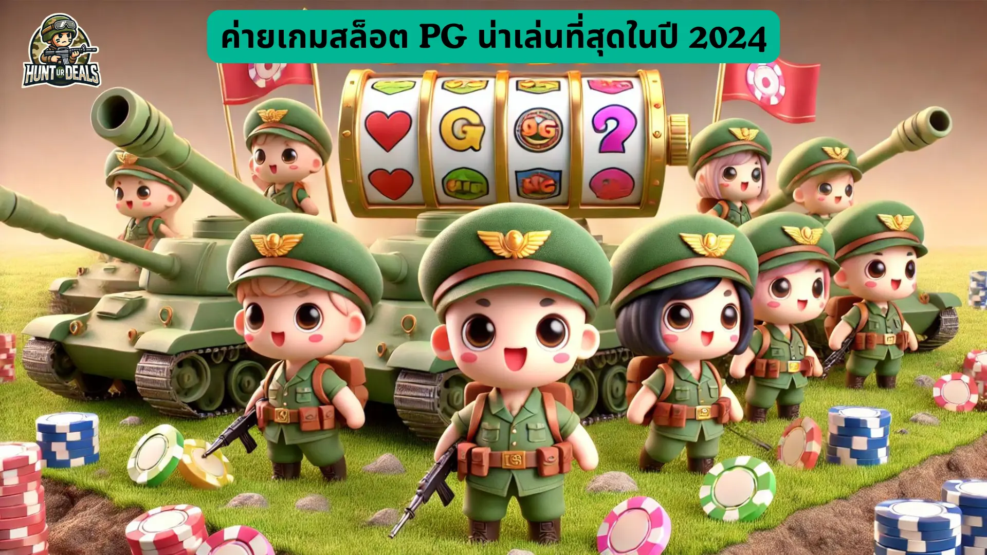 ค่ายเกมสล็อต PG น่าเล่นที่สุดในปี 2024