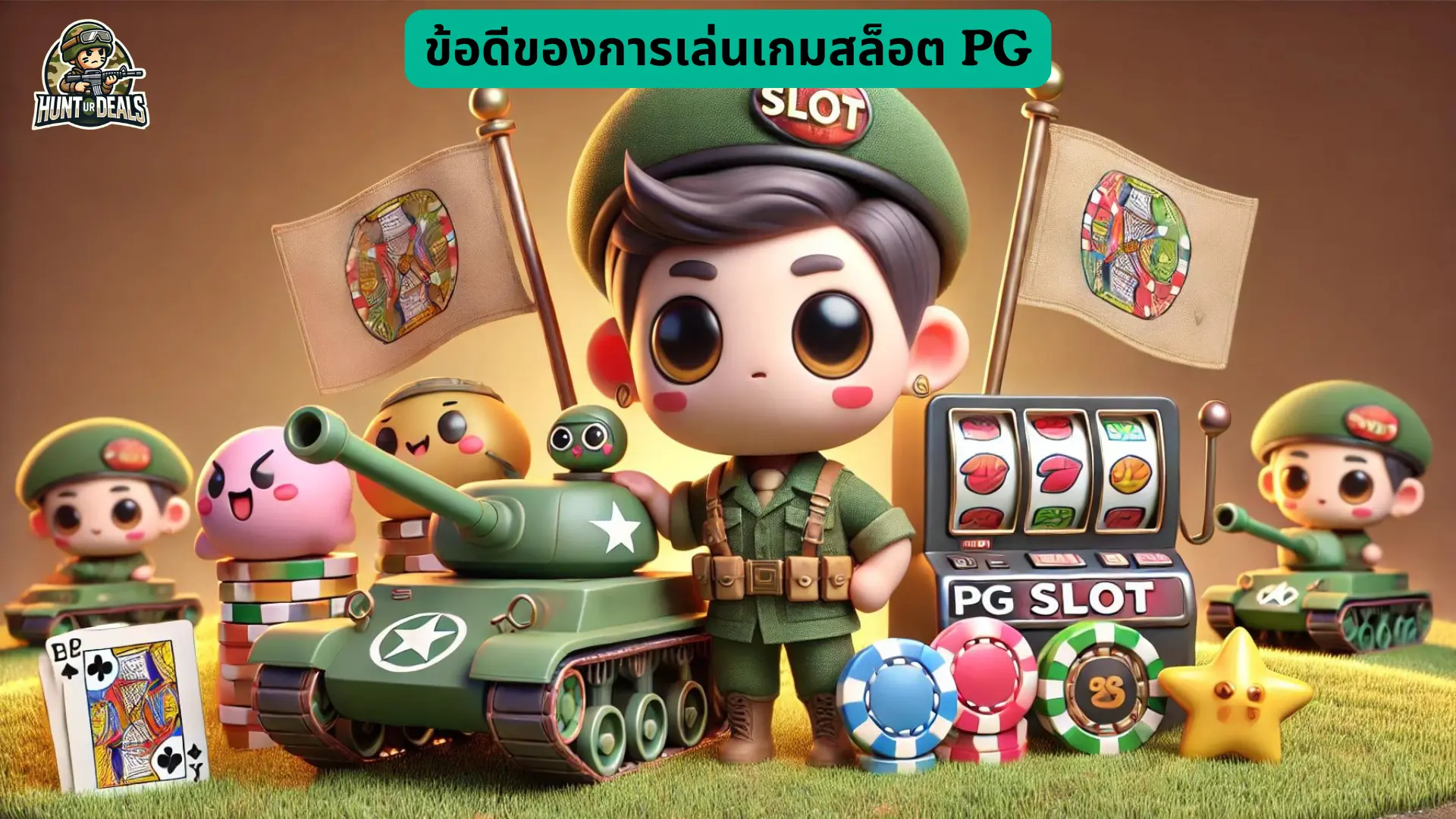 ข้อดีของการเล่นเกมสล็อต PG