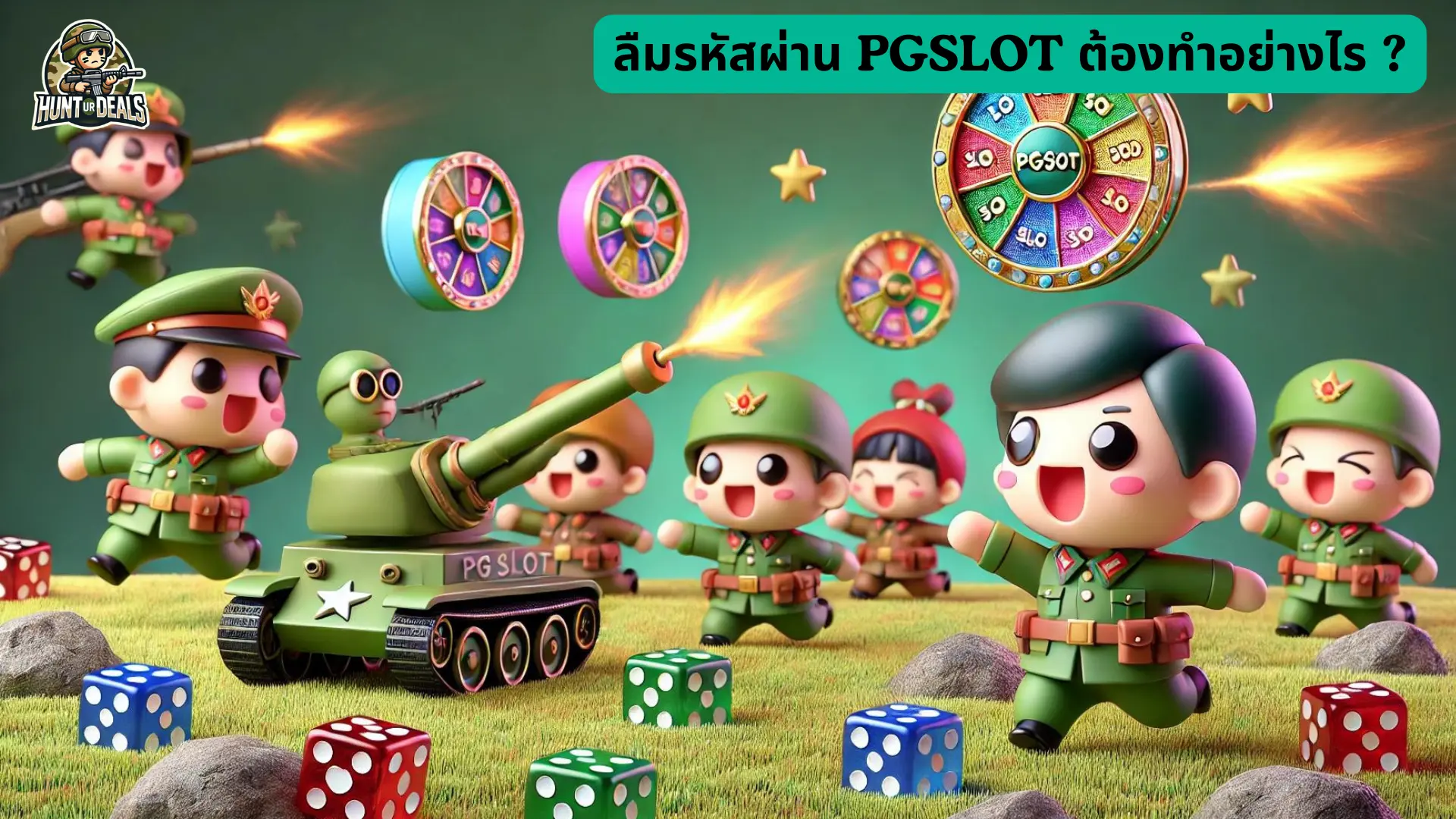 ลืมรหัสผ่าน PGSLOT ต้องทำอย่างไร ?