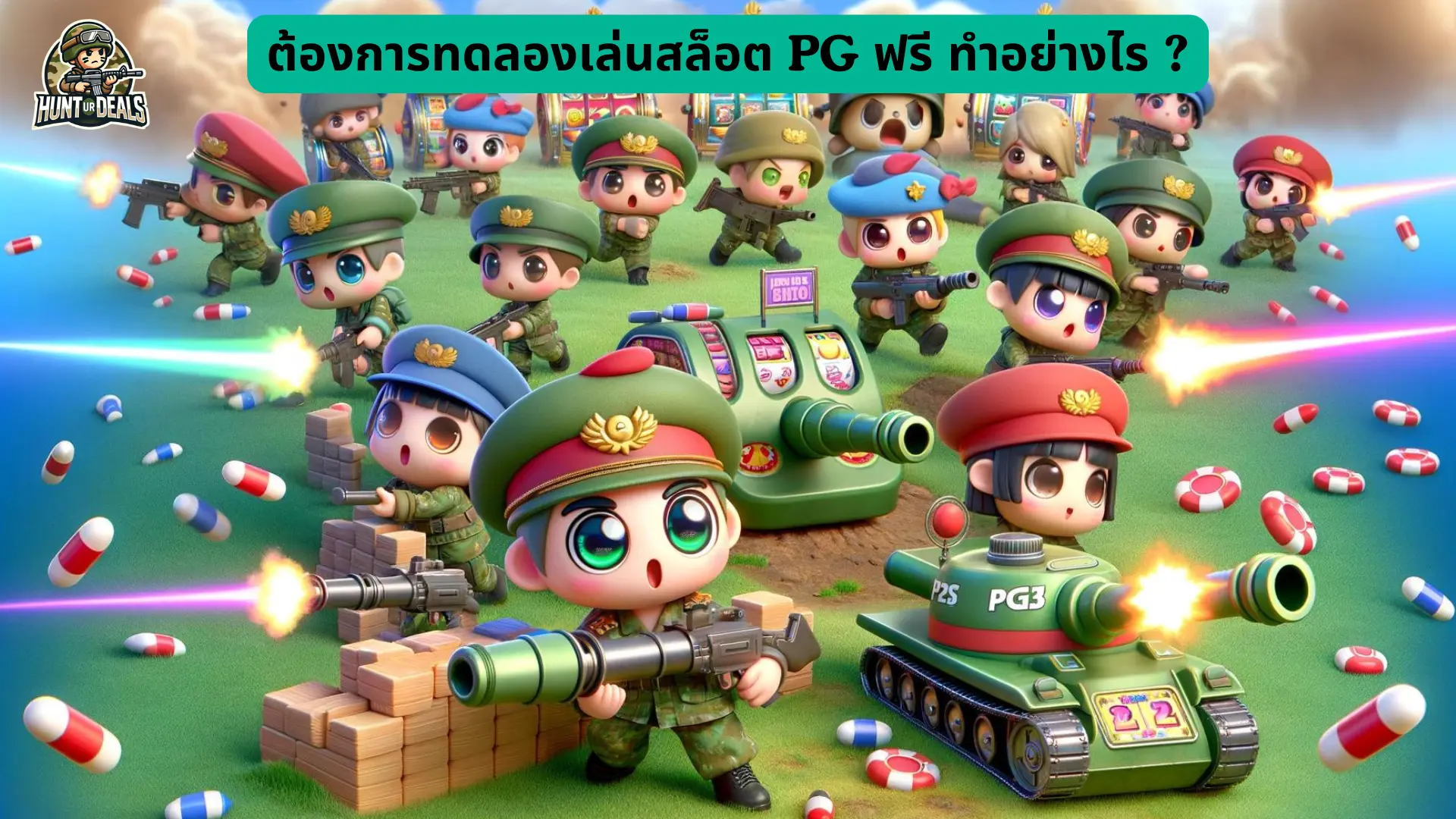 ต้องการทดลองเล่นสล็อต PG ฟรี ทำอย่างไร ?