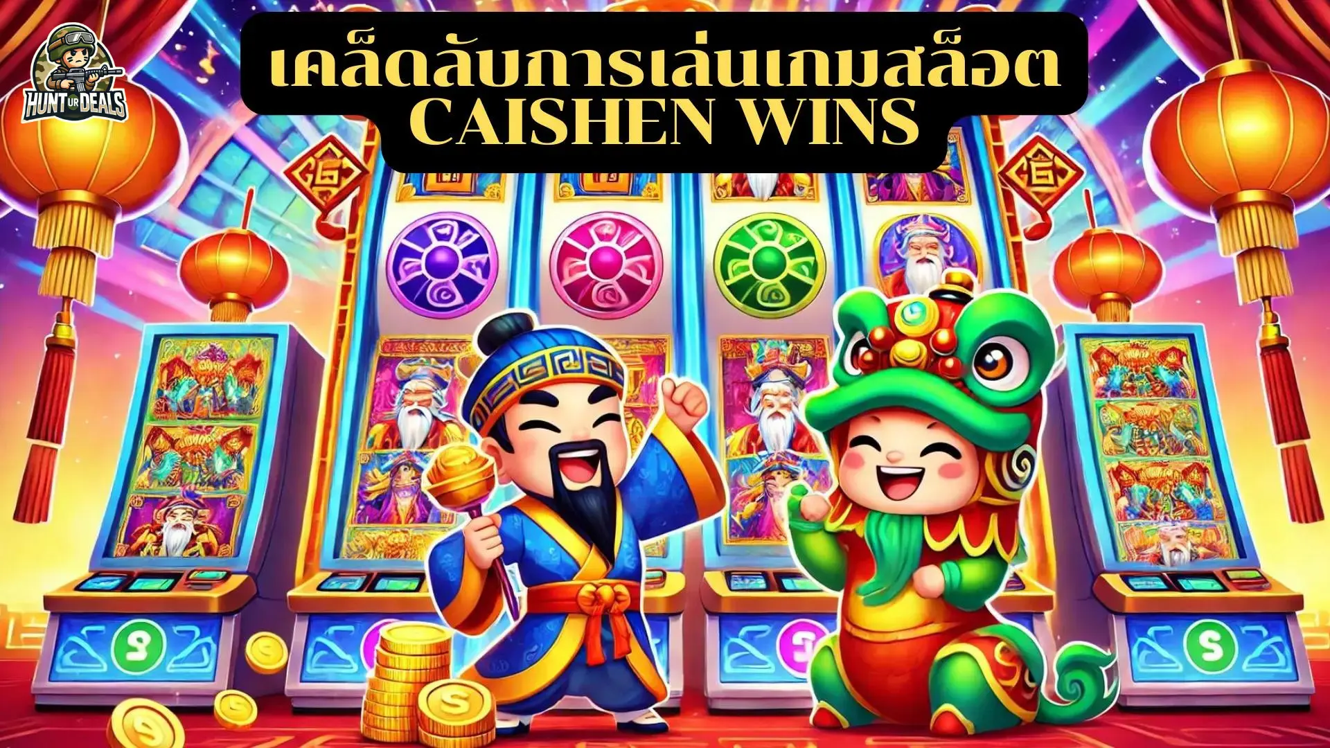 เคล็ดลับการเล่นเกมสล็อต Caishen Wins