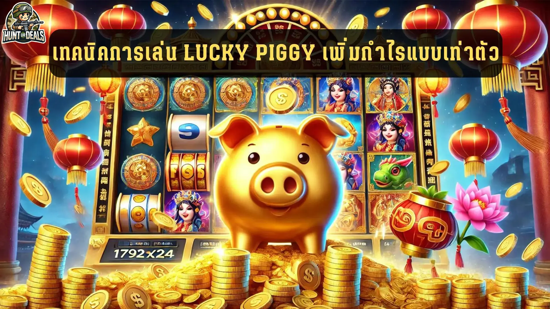 เทคนิคการเล่น Lucky Piggy เพิ่มกำไรแบบเท่าตัว